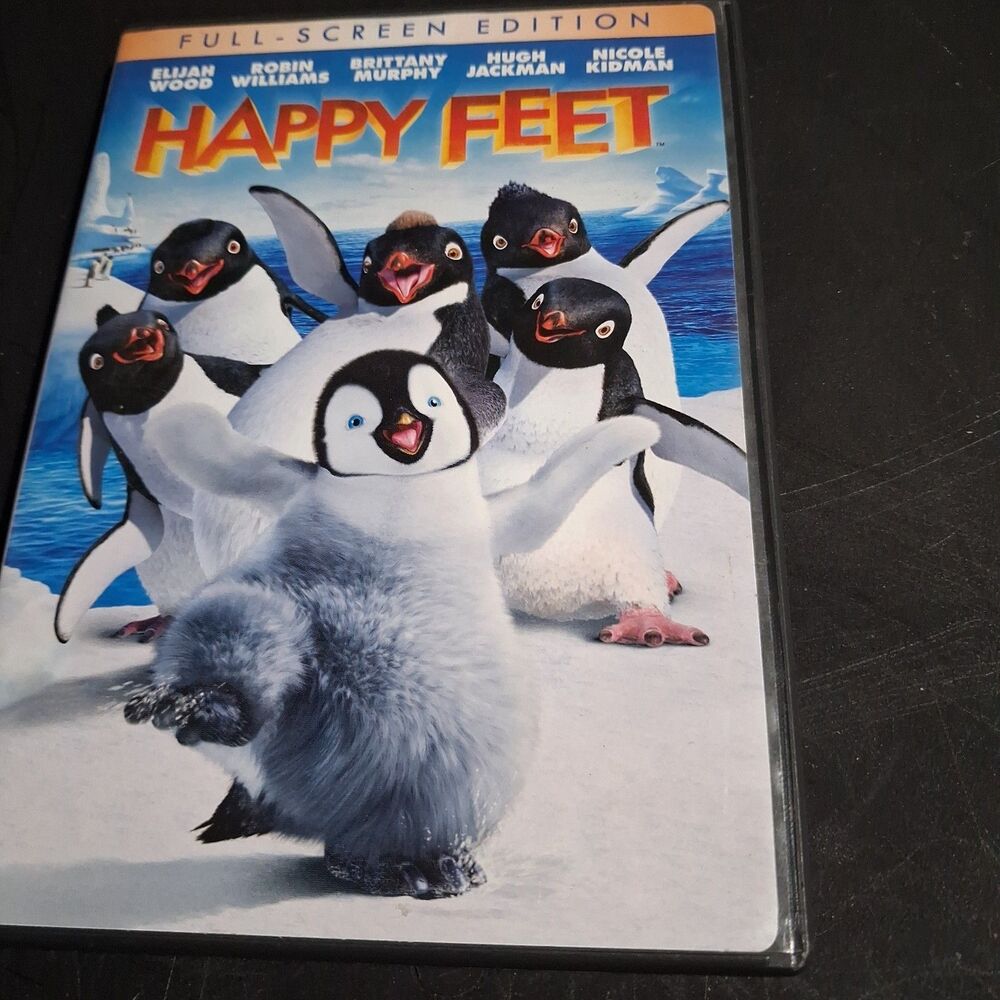 Happy Feet (DVD, 2007, Full Frame)
